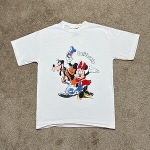 Vintage 90s Mickey Unlimited Disney Minnie Mouse Goofy Single Stitch T Shirt M